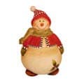 Snowman Delight Hand-painted Cookie Jar