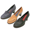 Aerosoles Clichey Leather Chunky Heel Pumps