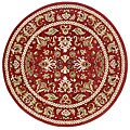 Elite Traditional Handmade Wool Rug (6' Round)