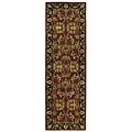 Handmade Elite Traditional Wool Runner Rug (2'6 x 12')