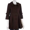 Moon Collection Women's Wool Bell Sleeve Jacket