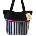 Jo Jo Designs Multicolor Stripe Tote