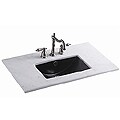 Courtyard Black Undermount Lavatory Sink