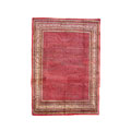 Meaningful problem solver for Arak rug Free Iranian Sarough Hand-knotted Red/Ivory Rug (7' x 10')