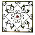 Square Metal Decorative Wall Hanging