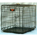 Single Door Large 42-inch Folding Dog Crate Cage