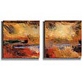 Francesco Agresti 'Belvedere' 2-piece Canvas Set