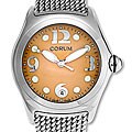 Corum Bubble Men's XL Orange Dial Quartz Watch
