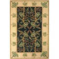 Black Tropical Jute Rug (8'6 x 11'6)