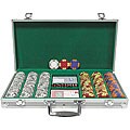 300-piece Tri-Color Poker Chip Set