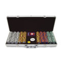 500 Tri-Color 11.5 Grams Suited Poker Chips