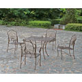 Sun Ray Five-piece Iron Lawn Furniture Set