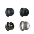 Egg Shaped Privacy Door Knob Pair