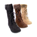 Next by Adi Microsuede Children's Mukluk Boots