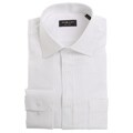 Domani Men's Blue Label Boxed White Dress Shirt