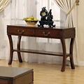 Curved Leg Console Table