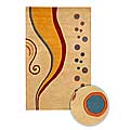 Hand-tufted Adara Wool Rug (5' x 8')