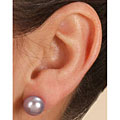 DaVonna 14k Grey Freshwater Pearl Earrings (Set of 10)