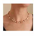14k Gold and Coin Pearl Necklace (Set of 3)