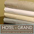 Hotel Grand Solid 1000 Thread Count Cotton Sateen Queen-size Sheet Set