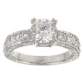 Tacori Platinum 1/3ct TDW Diamond CZ Ring (G-VS)