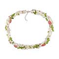 Cultured Freshwater Pearl Gemstone Necklace (Set of 6)