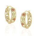 Goldover Sterling Silver Hoop Earrings
