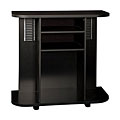 Tiffany Deluxe Black Finish TV Stand