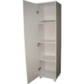White Single-door Storage Pantry