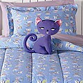 Whiskers Twin Comforter Set