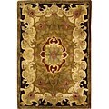 Accommodating guide on Cola Dispensers Covers Hand-tufted Classic Gold Wool Rug (2' x 3')