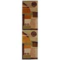 Hand-tufted Rodeo Drive Soho Wool Rug (2'6 x 8')