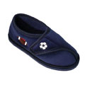 Sport Navy Velcro Children Slippers