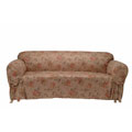 Ultimate Suede Floral Print Chair Slipcover