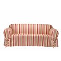 Country Stripe Loveseat Slipcover