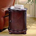Espresso Drum Table