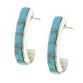 Sterling Silver Turquoise Earrings