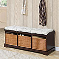 Hampton Storage Bench w/Baskets