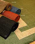 Borderline Polypropylene Area Rug (2' x 7'6)