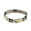 Titanium and Braided Cable Bracelet