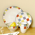 Noritake Checkers 16-piece Dinnerware Set