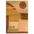 Handmade Rodeo Drive Soho Beige New Zealand Wool Rug (8' x 11')