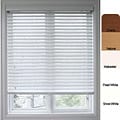 Customized Faux Wood 43.375-inch Window Blind