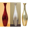 Egret 44-inch Tall Floor Vase and Birch Branches