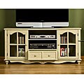 Medallion Antique White Entertainment Center