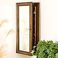 Carson Warm Walnut Jewelry Armoire