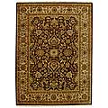 Hand-knotted Rust/ Ivory Timeless Wool Rug (8' x 10')
