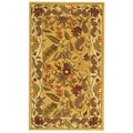 Free relevant data on Parchment desk Handmade Paradise Ivory Rug (2'9 x 4'9)