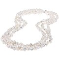 DaVonna Freshwater Keshi Triple Strand Necklace
