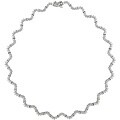 14k White Gold 7 4/5ct TDW Diamond Necklace